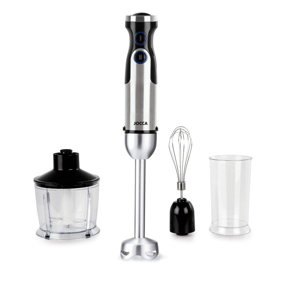 Jocca Hand Blender With Accesories Stainless Steel 1200 W