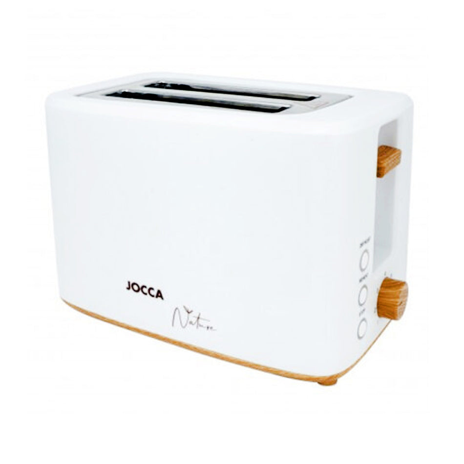 Grille-pain 2 tranches Nature Line Blanc Bambou Jocca