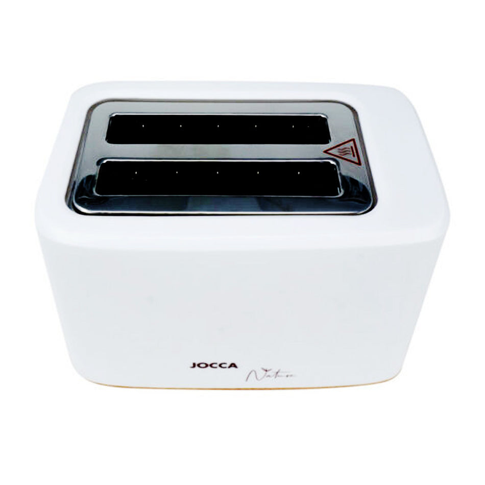 Jocca 2 Slice Toaster Nature Line White Bamboo