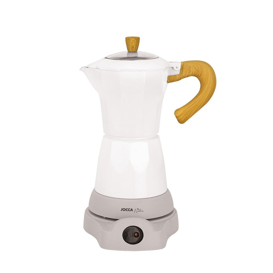 Machine à café électrique italienne Jocca Nature Line Blanche