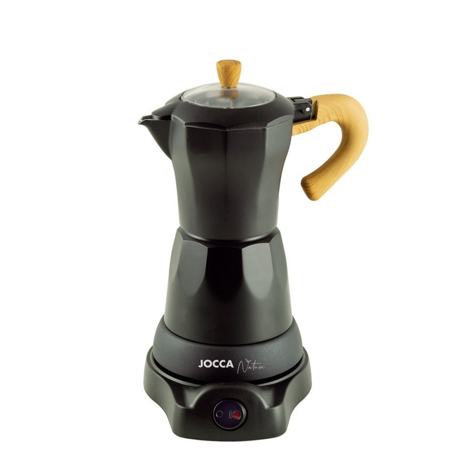 Machine à café électrique italienne Jocca Nature Line noire