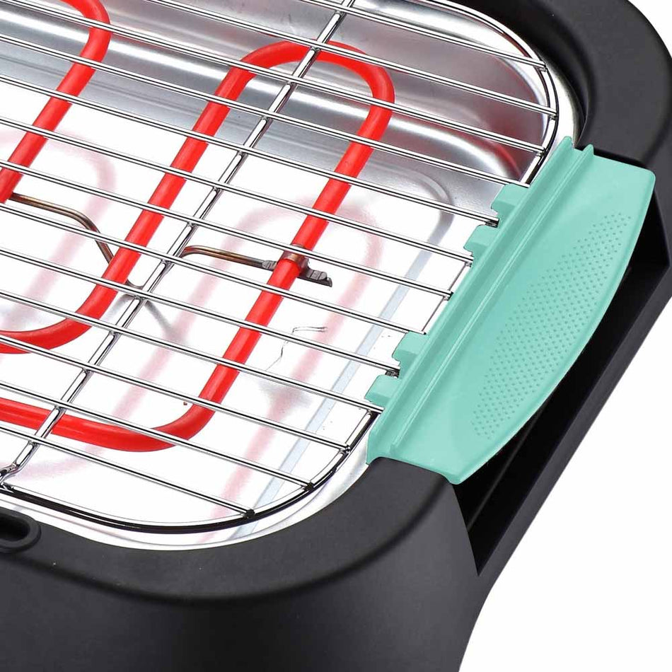 Jocca Tabletop Electric Barbecue 2000 W Black