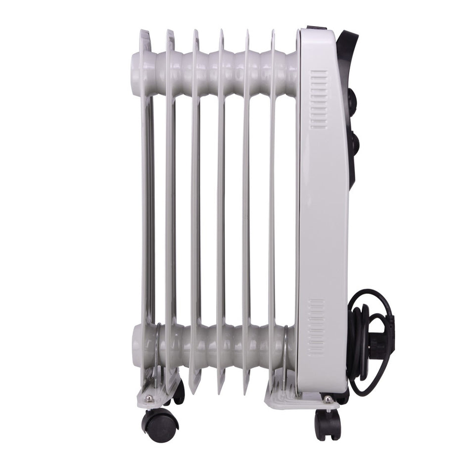 Jocca Oil Filled Radiator 7 Elements 1500 W White