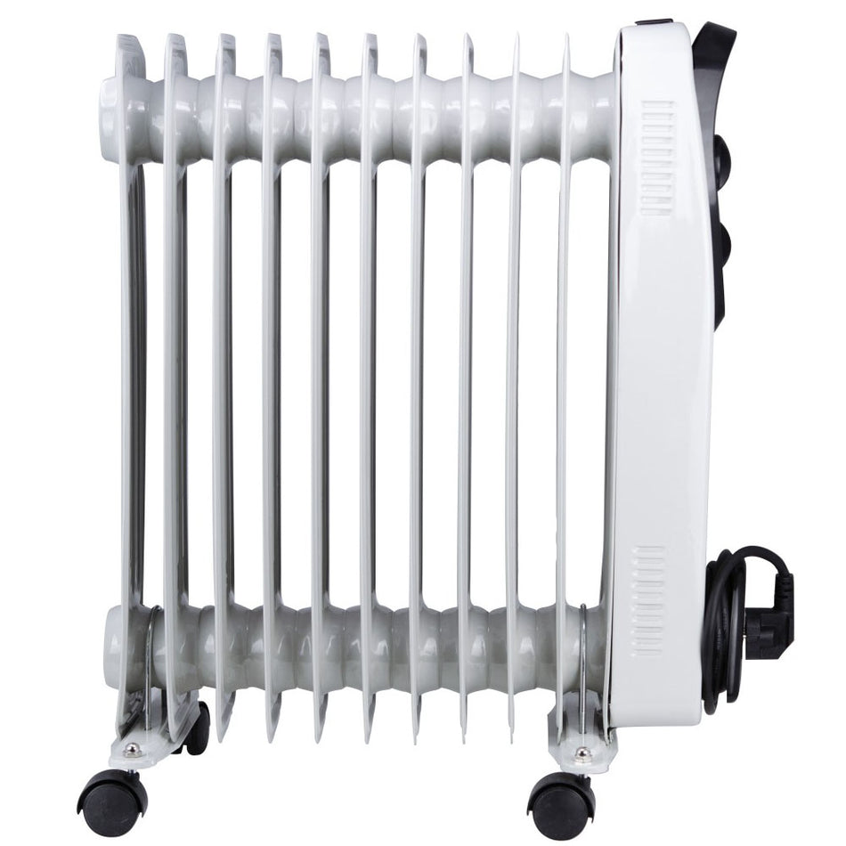 Jocca Oil Filled Radiator 11 Elements 2500 W White