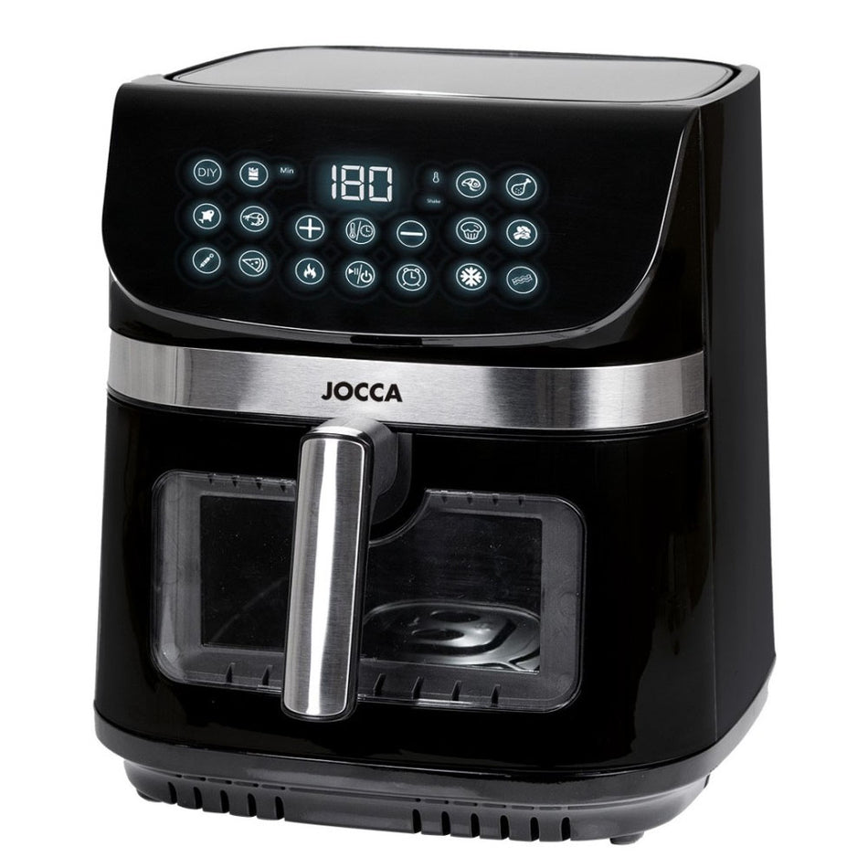 Jocca Digital Fryer 9 L Doble Resistance And Ventana 2200 W Black
