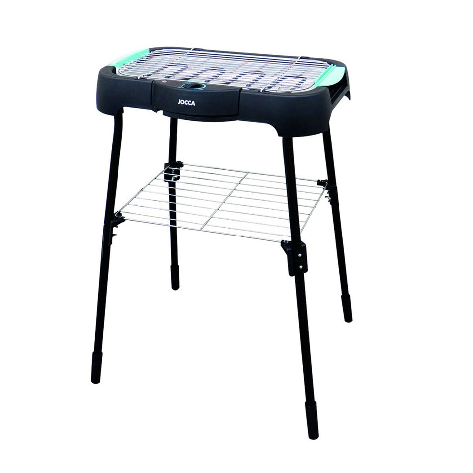 Barbecue électrique Jocca avec pieds 2000 W Noir