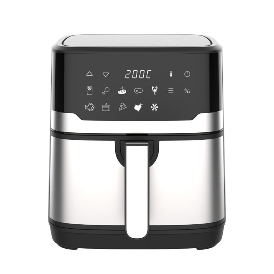 Jocca Digital Air Fryer 6.5 L Silver