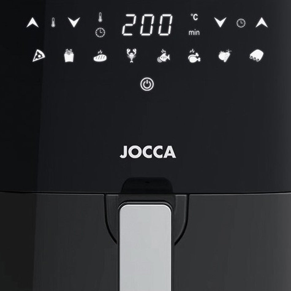 Jocca Digital Air Fryer 5 L 1450 W Black