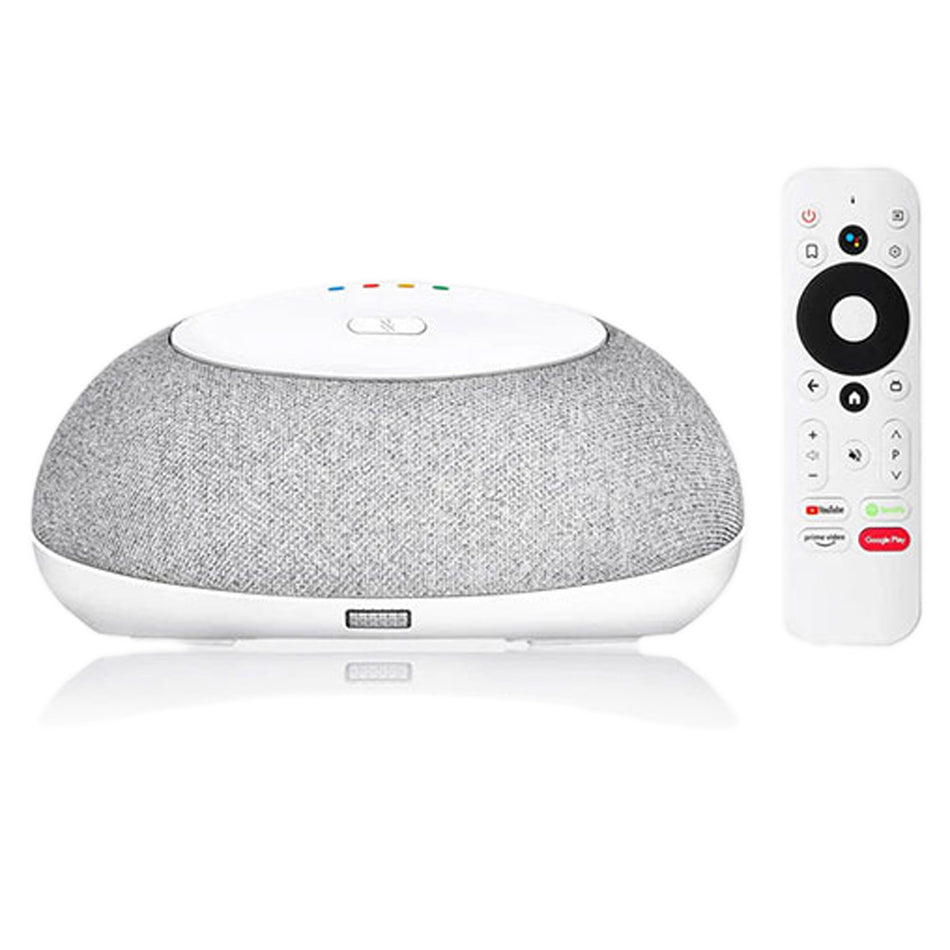 Mecool 2in1 Smart Speaker With Google Assistant And 4 K Android 11 Tv Box 4+32 G