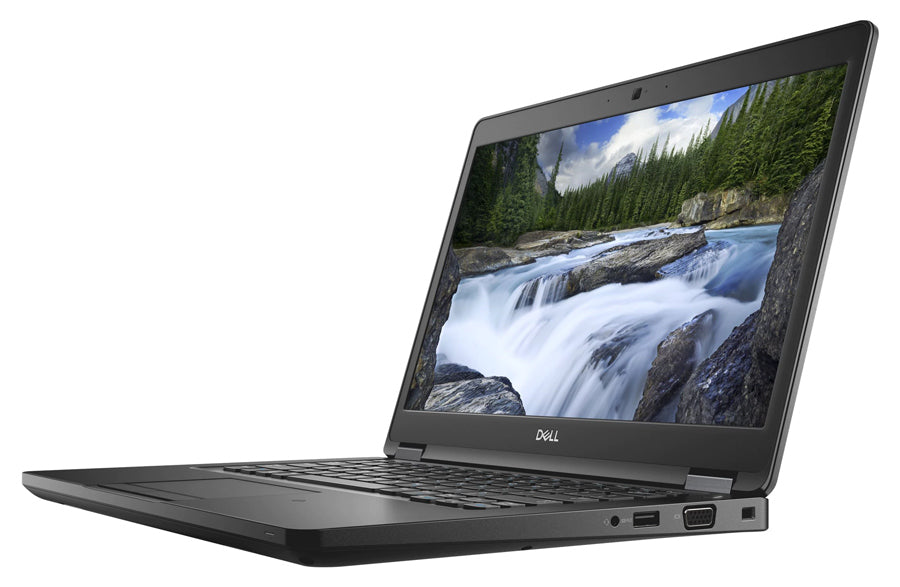DELL Laptop Latitude 5490, Refurbished Grade B, i5-8250U, 8/256GB M.2, 14", Cam, UHD Graphics 620, FreeDOS Refurbished Laptops