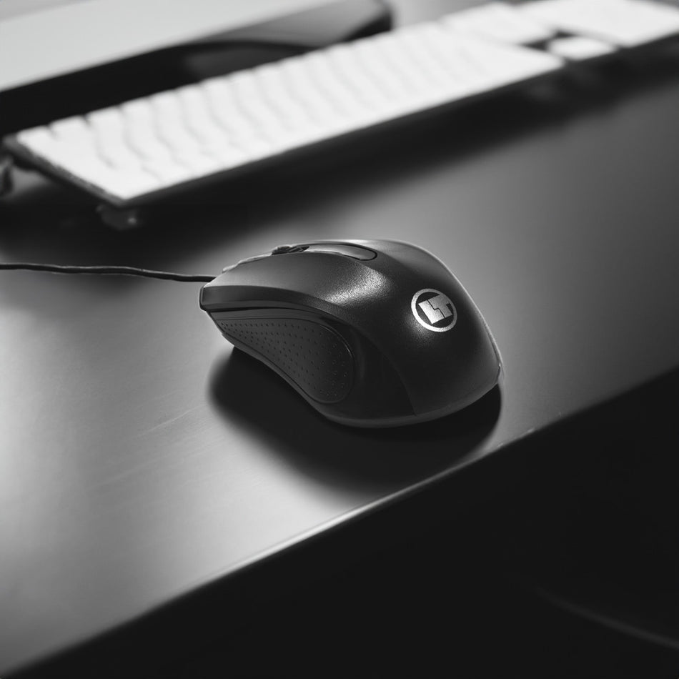 Lamtech Wired Optical Mouse 1000 Dpi Black