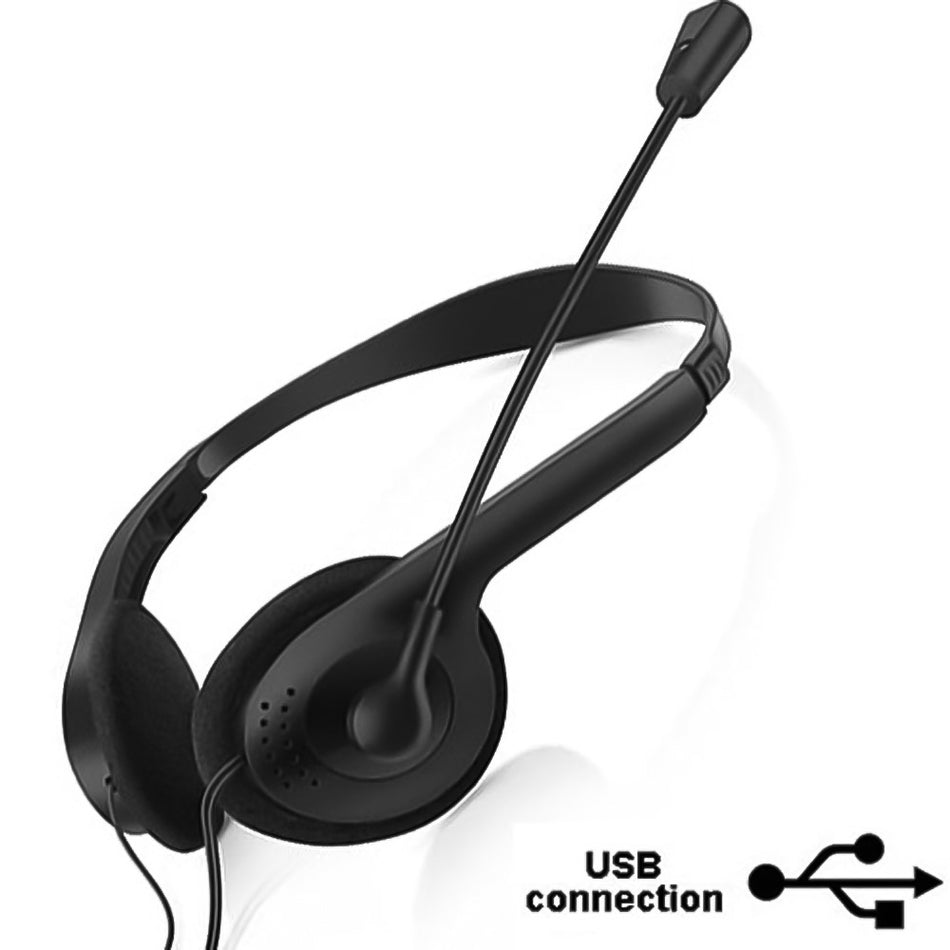 Lamtech Usb 2.0 Stereo Headset With Mic