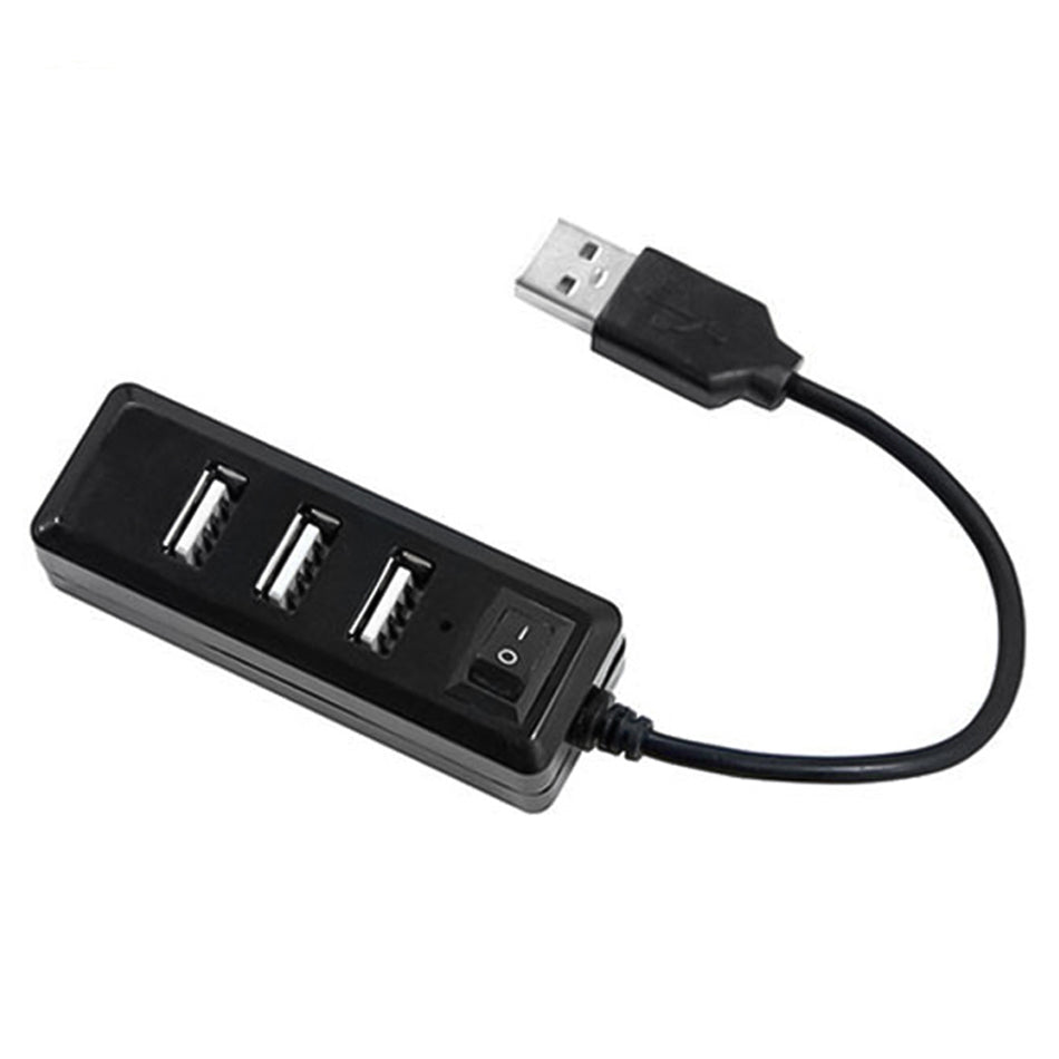 Lamtech 4 Port Usb Hub Black