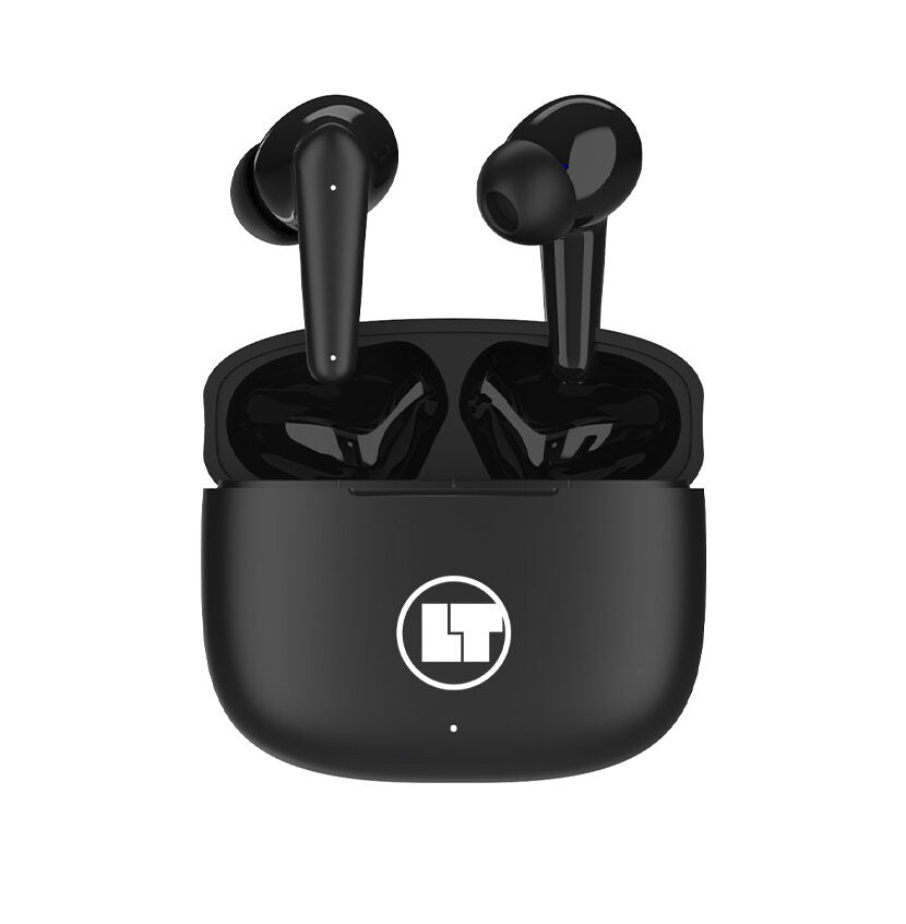 Lamtech Bluetooth 5.3 Tws Earphones With Charging Dock Black