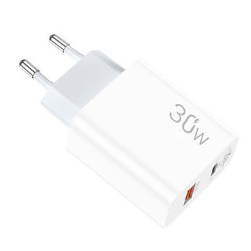 LAMTECH GaN DOUBLE CHARGEUR USB QC3.0/TYPE-C 30W