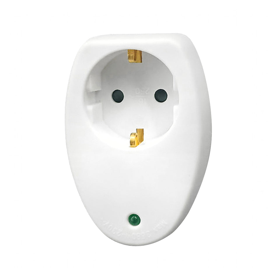 Lamtech Surge Protector 16 A 250 V 3680 W White