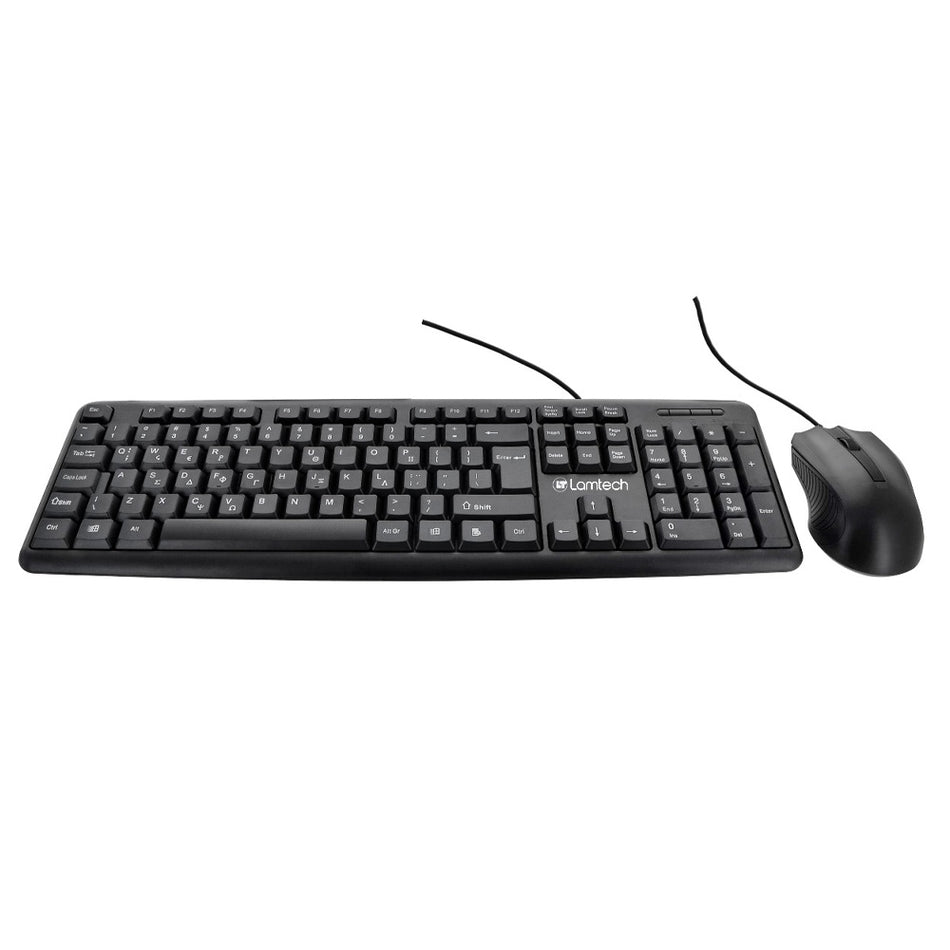 Lamtech Wired Combo Keyboard And Mouse