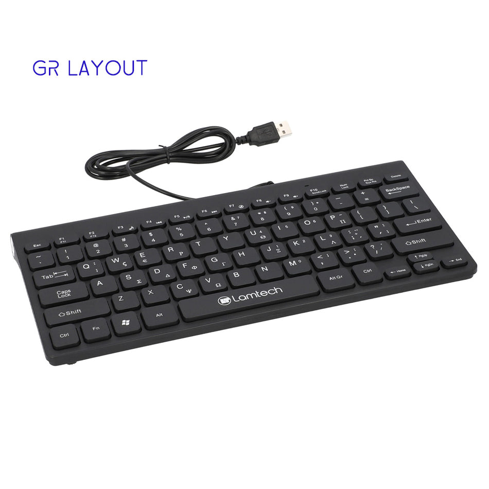 Lamtech Usb Mini Keyboard Black