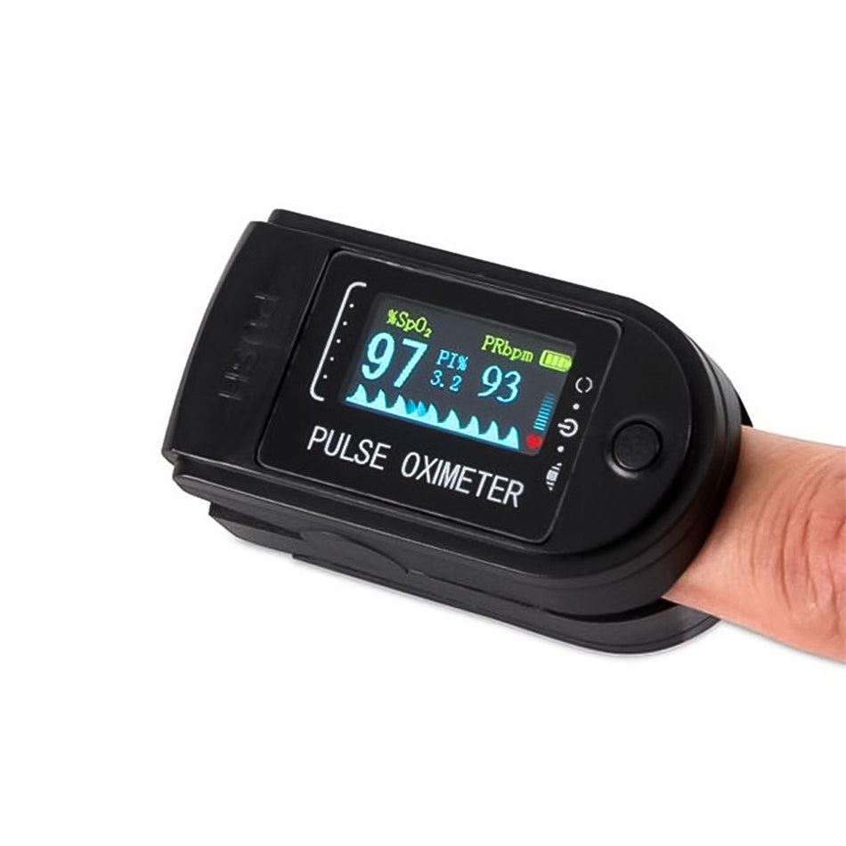 Lamtech Bluetooth Pulse Oximeter Black