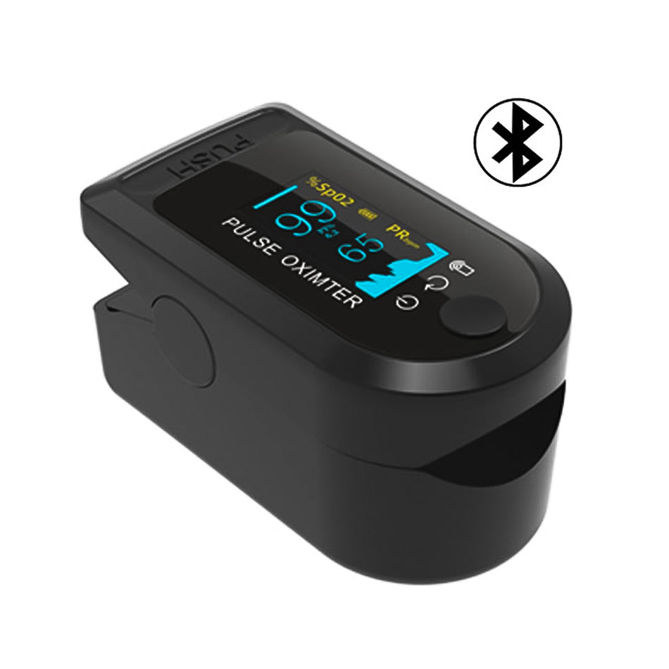 Lamtech Bluetooth Pulse Oximeter Black