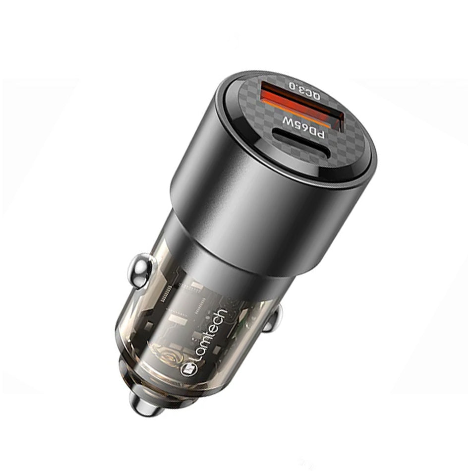Lamtech Quick Dual Port Mini Car Charger 83 W