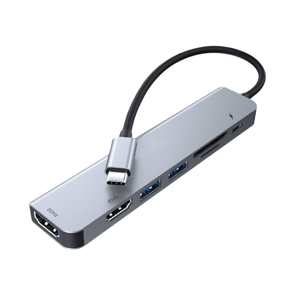 Lamtech 7 In 1 Usb C Dual Hdmi Docking Station Hub Pd100 W