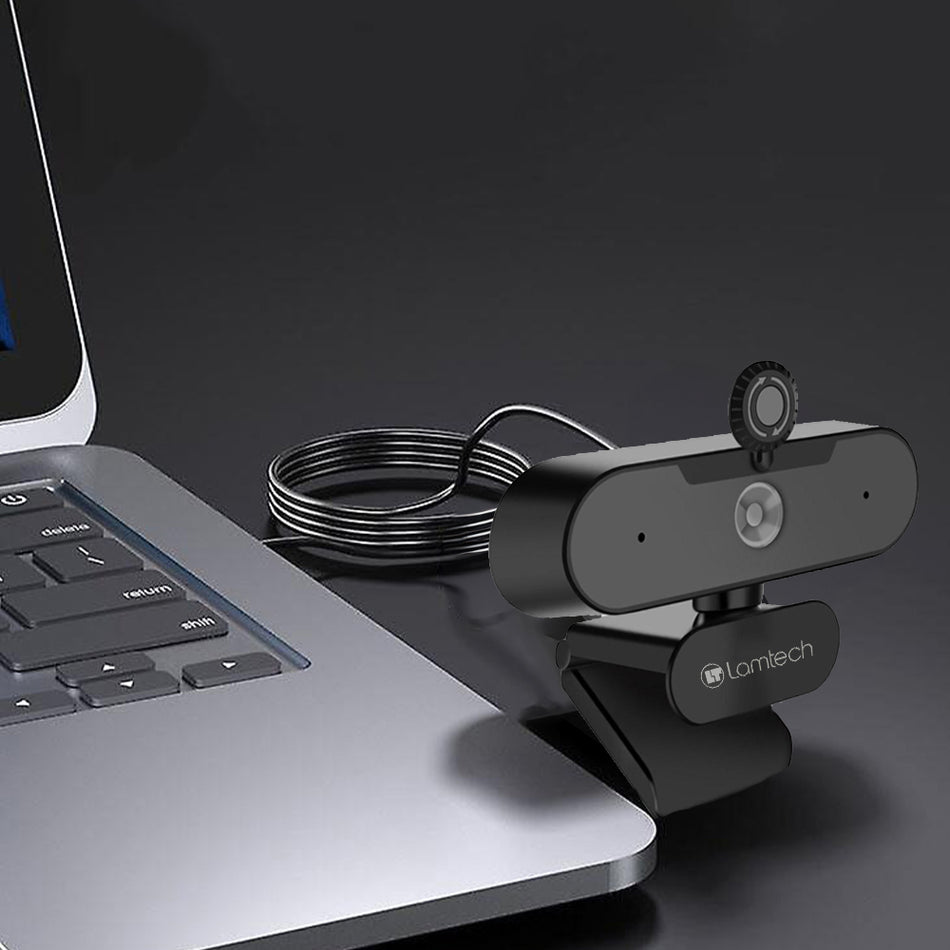 CAMÉRA WEB USB LAMTECH 1536P AVEC OBTURATEUR