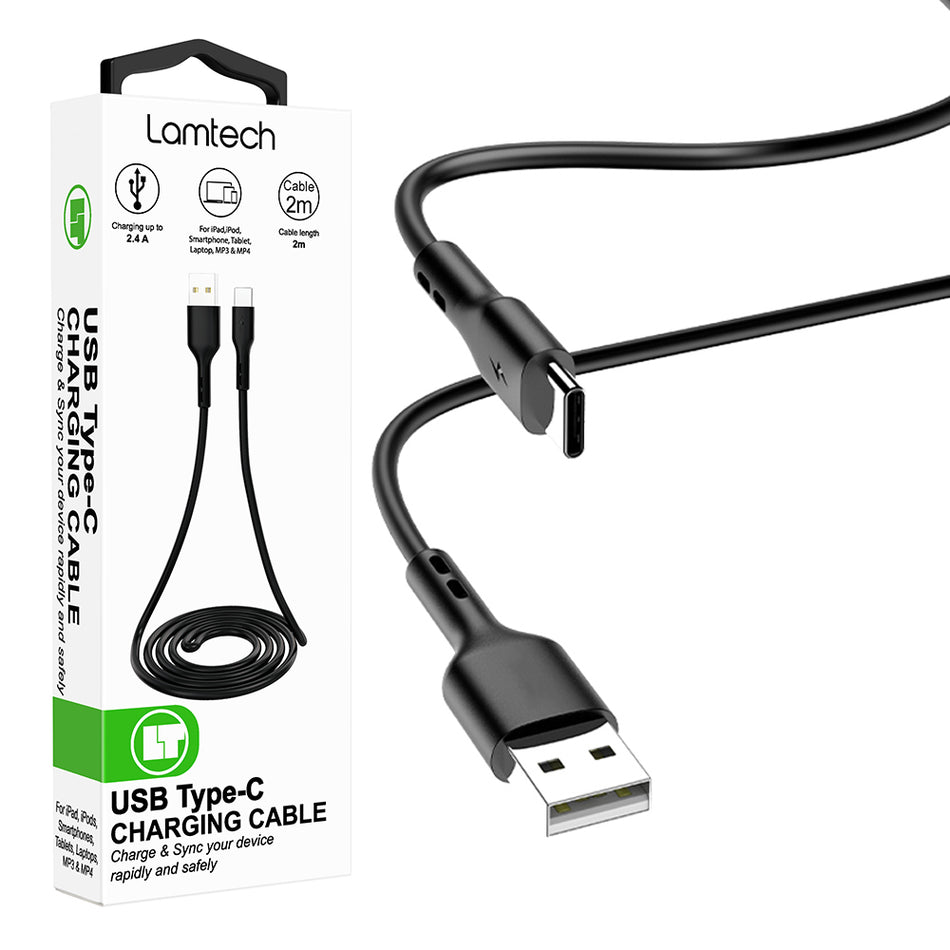 Lamtech Datacable Type C 2m Black