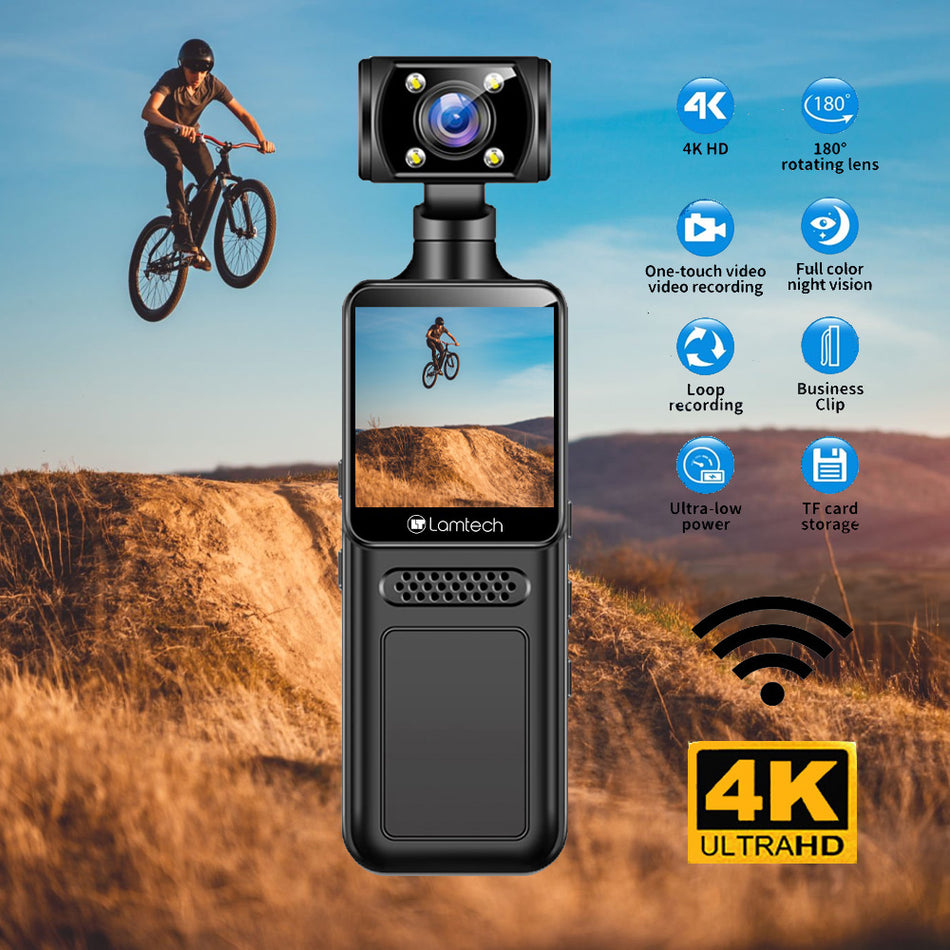 Lamtech 4 K 180ο Action Camera With Wifi