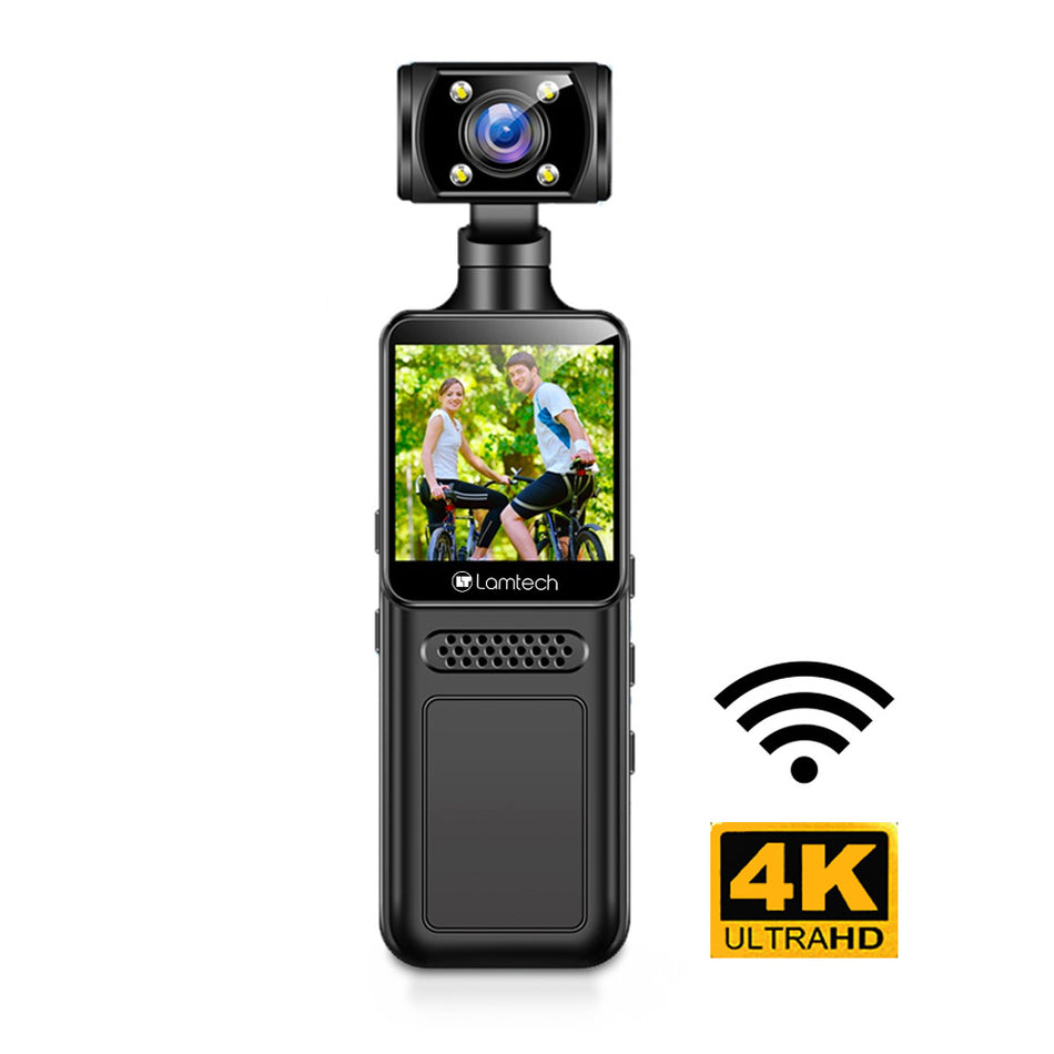 Lamtech 4 K 180ο Action Camera With Wifi