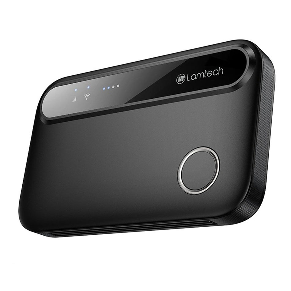 LAMTECH 4G LTE WIFI6 PORTABLE ROUTER BLACK