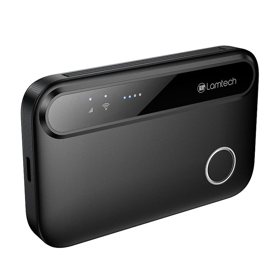 ROUTEUR PORTABLE LAMTECH 4G LTE WIFI6 NOIR