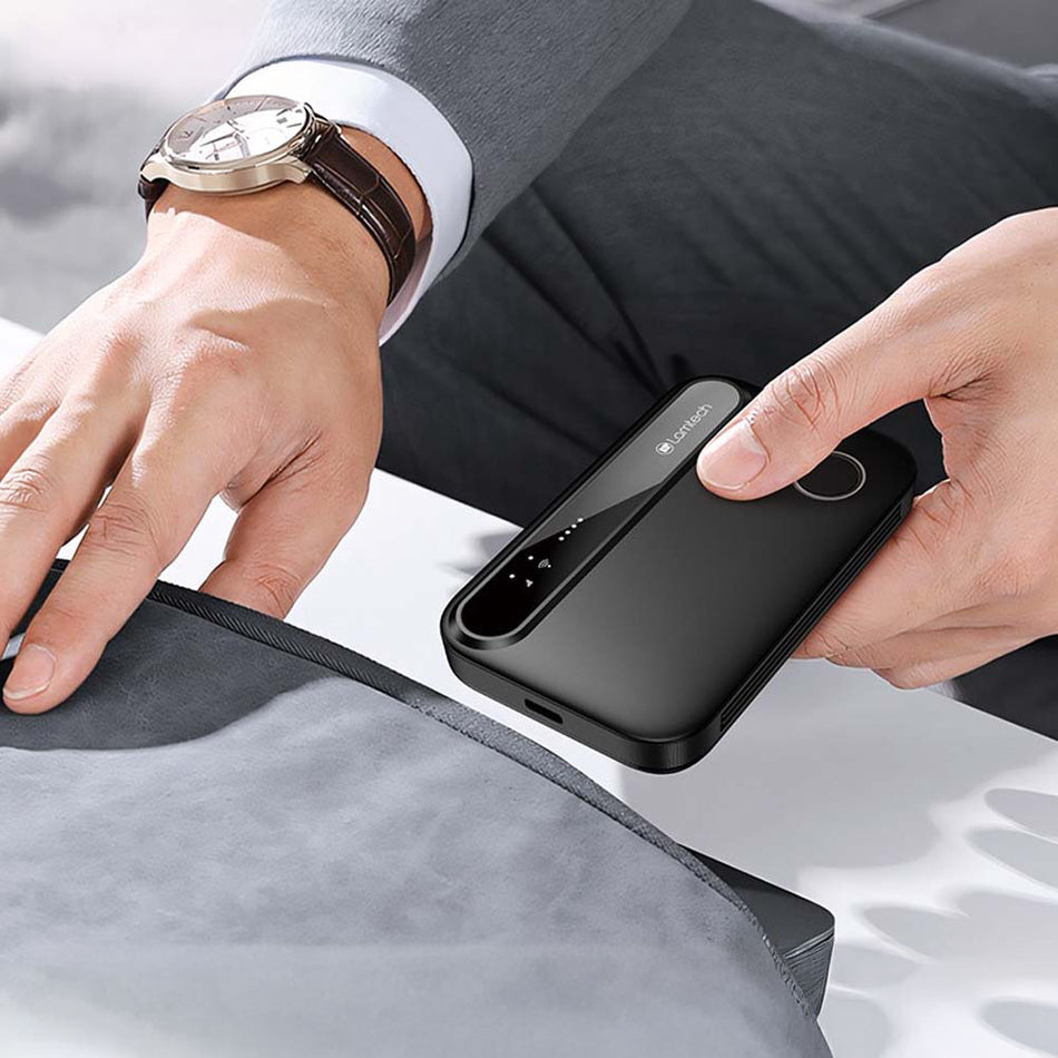 ROUTEUR PORTABLE LAMTECH 4G LTE WIFI6 NOIR