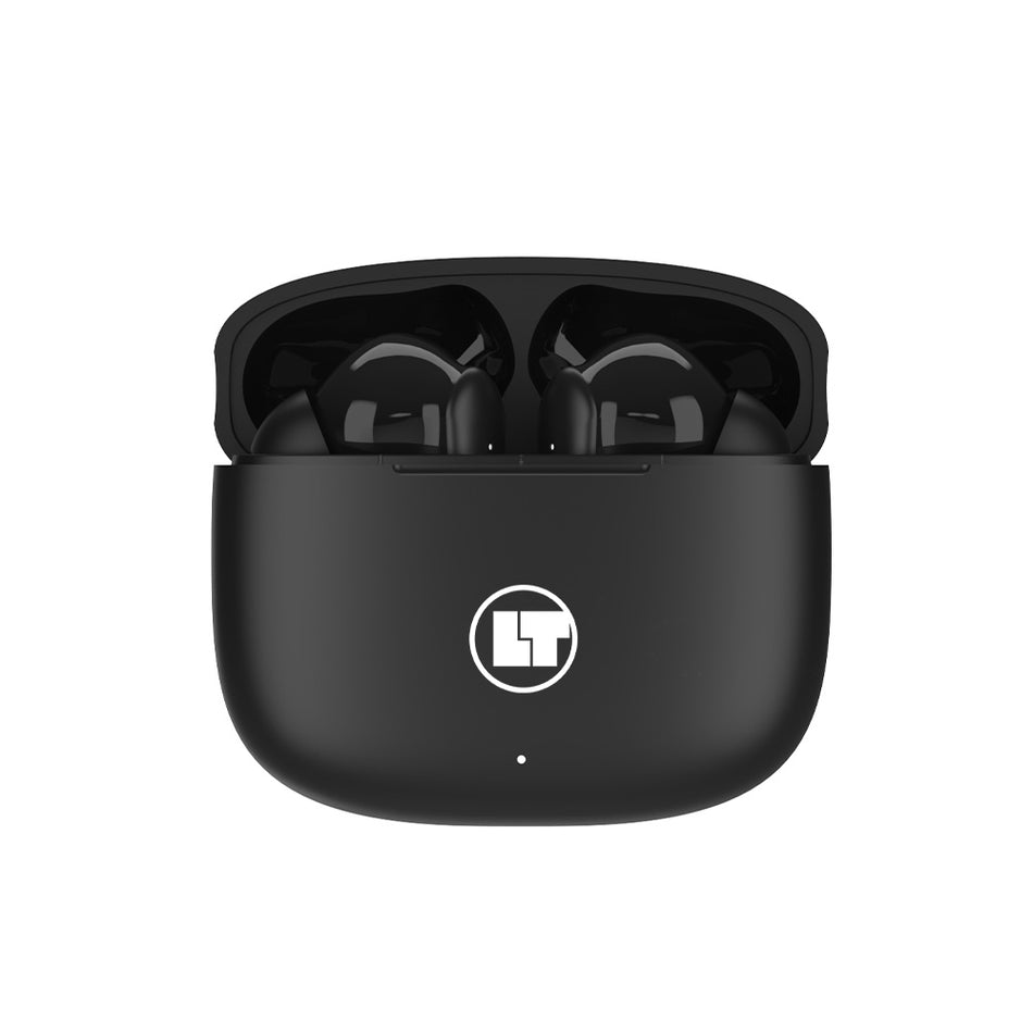 Lamtech Bluetooth 5.3 Tws Earphones With Charging Dock Black