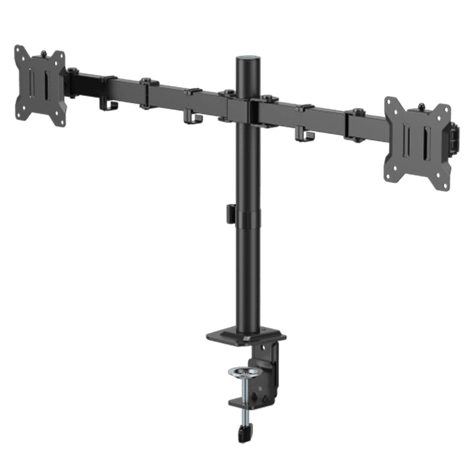 SBOX DESKTOP MOUNT 2xMONITORS 17'-32' MAX VESA 100x100