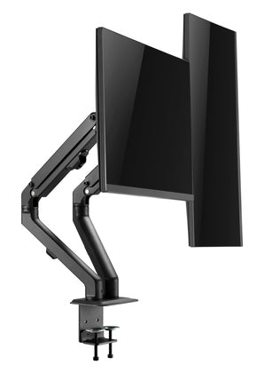 BRATECK βάση γραφείου LDT45-C024 για 2 οθόνες 17"-27", έως 7kg ανά οθόνη