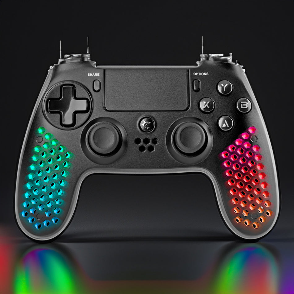 White Shark Wireless Gamepad Gpw 4009 Legatus For Ps4/Ps3/Pc/I Os/Android Black