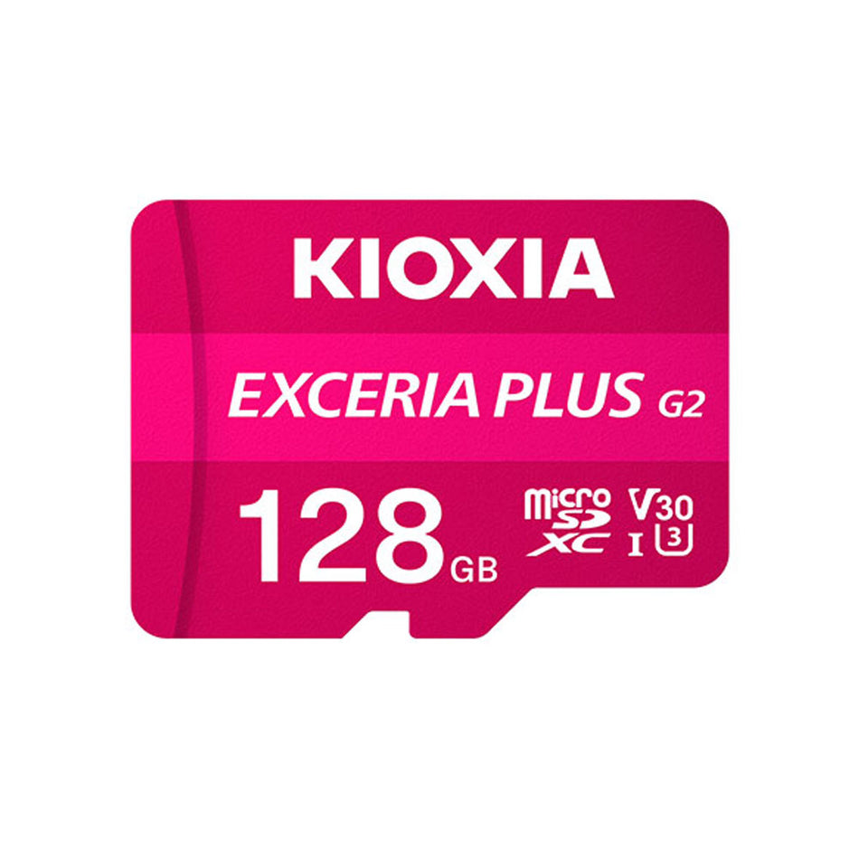 Kioxia 4 K Micro Sd Gen2 128 Gb Exceria Plus Uhs I U3 With Adapter