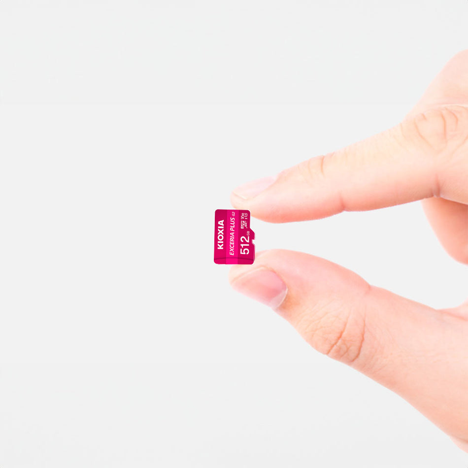 Kioxia 4 K Micro Sd Gen2 512 Gb Exceria Plus Uhs I U3 With Adapter