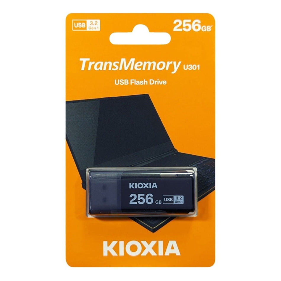 Kioxia Usb 3.2 Flash Stick 256 Gb Hayabusa Black U301