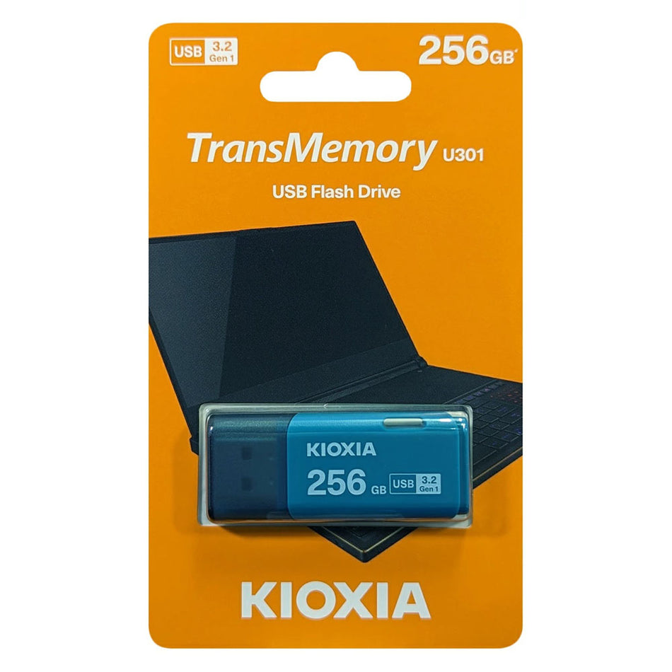 Kioxia Usb 3.2 Flash Stick 256 Gb Hayabusa Aqua U301
