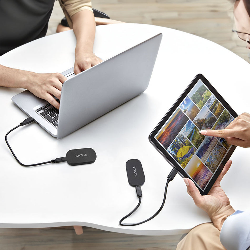 Kioxia Exceria Plus G2 Portable Usb 3.2 External Ssd 1 Tb