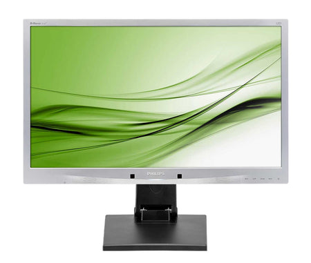 PHILIPS used οθόνη 241B4 LED, 24" 1920x1080 VGA/DVI/DisplayPort, με universal stand, Grade B Used Οθόνες PC