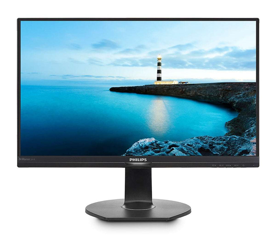 PHILIPS used οθόνη 241B7QPTEB IPS-LED, 23.8" Full HD, VGA/HDMI/DisplayPort, Grade B Used Οθόνες PC