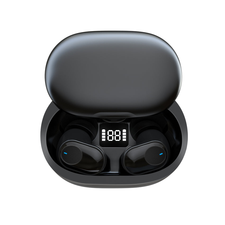 Veger M13 In-ear Bluetooth Handsfree Earphones with Sweat Resistance and Charging Case Black