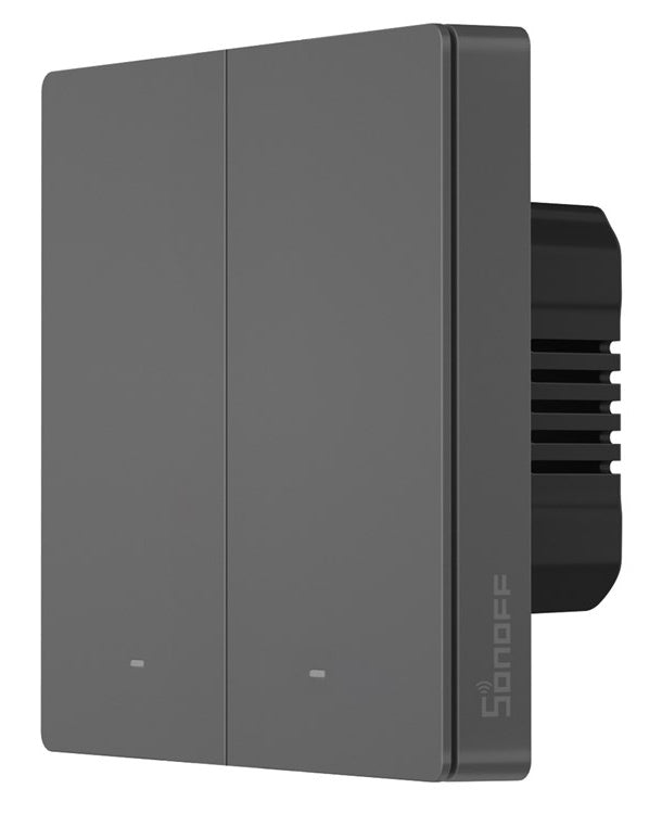 SONOFF smart διακόπτης M5-2C-86, διπλός, WiFi, γκρι