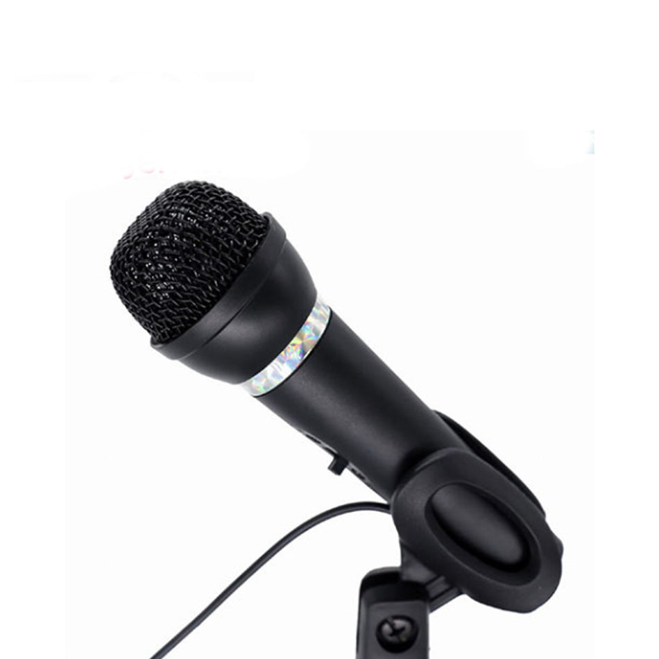 Gembird Condenser Microphone With Desk Stand Black
