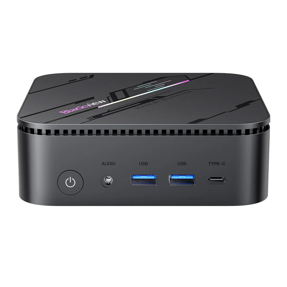 Blackview Mini Pc 14 Core Intel 7 Alder Lake I9 12900 Hk (16 Gb+512 Gb) Win 11 Pro Black