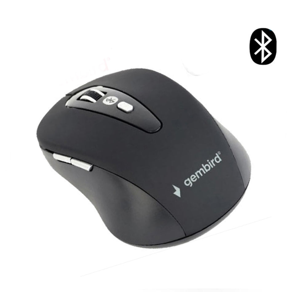 Gembird Bluetooth 6 Button Mouse Black