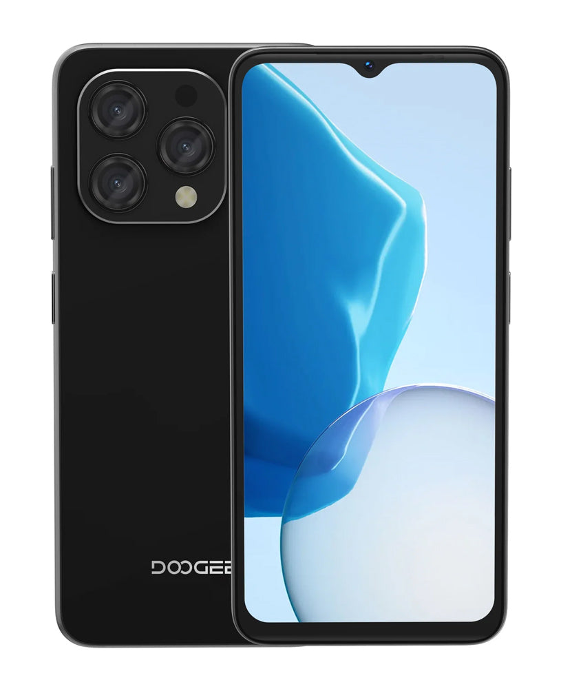 DOOGEE smartphone N55, 6.56", 4/128GB, 5150mAh, μαύρο